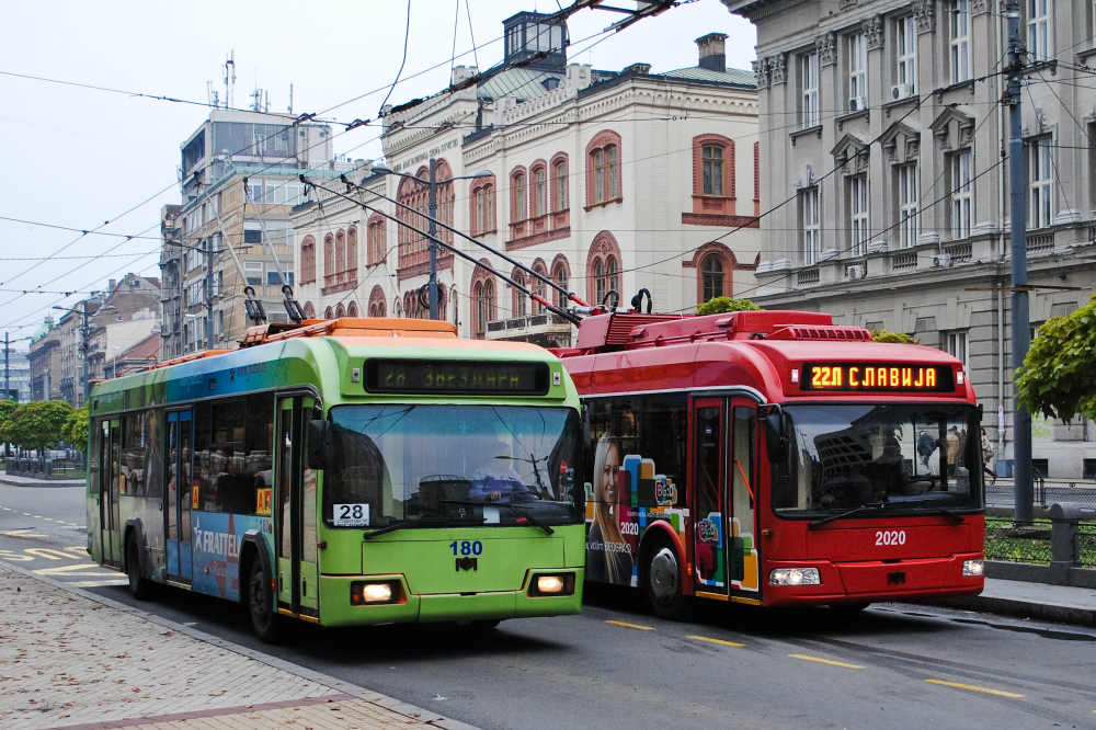 общественный транспорт белград сербия